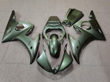 Army Green 03-04 Yamaha R6 Fairings