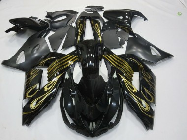 Black Gold 06-11 Kawasaki ZX14R Fairings