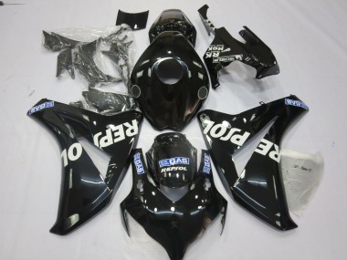 Black Repsol 08-11 Honda CBR1000RR Fairings