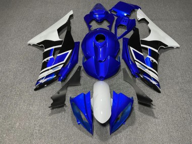 Blue Black and White OEM Style 08-16 Yamaha R6 Fairings