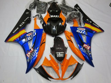 Blue Orange 06-07 Yamaha R6 Fairings