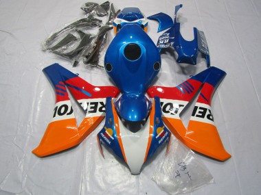 Blue Repsol & Red 08-11 Honda CBR1000RR Fairings