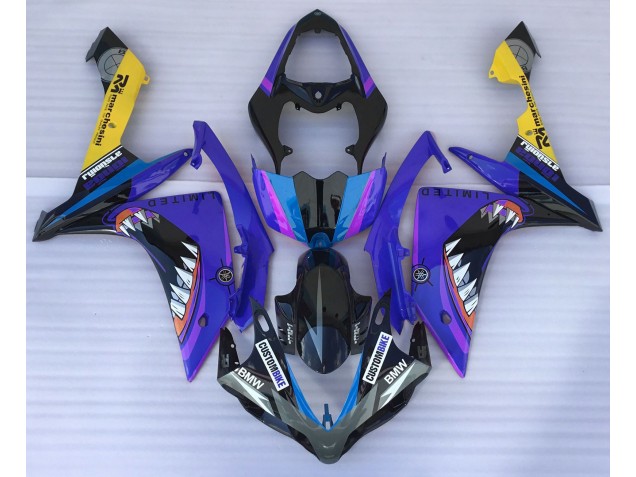 Blue Shark 07-08 Yamaha R1 Fairings