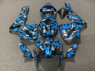 Camo & BLUE 05-06 Honda CBR600RR Fairings