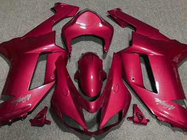 Candy Red 07-08 Kawasaki ZX6R Fairings