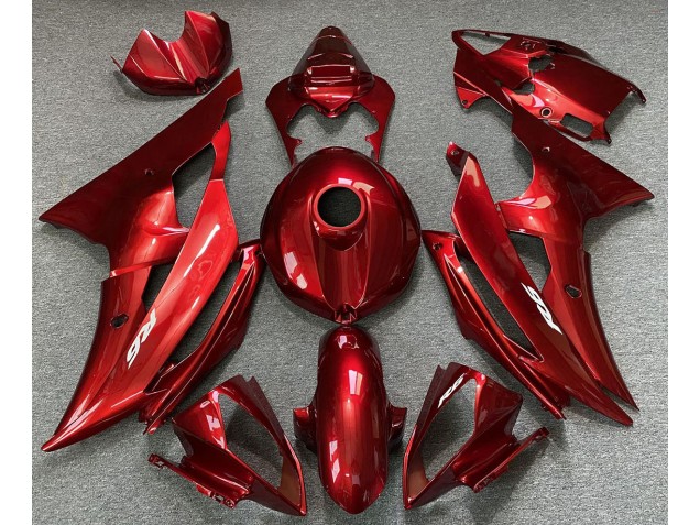 Candy Red 08-16 Yamaha R6 Fairings