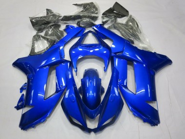 Complete Blue 07-08 Kawasaki ZX6R Fairings