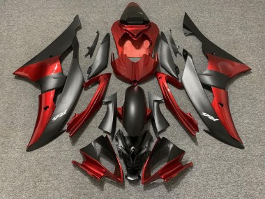 Custom OEM Style Red / Black 08-16 Yamaha R6 Fairings