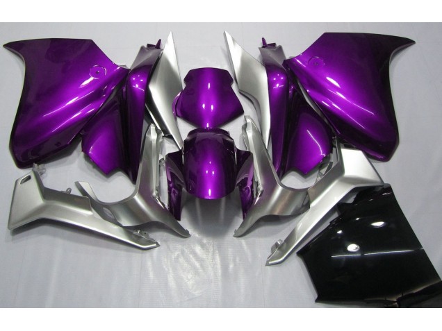 Deep Purple and Silver 10-13 Honda VFR1200 Fairings