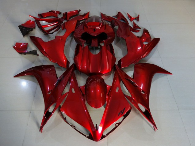 Deep Red 04-06 Yamaha R1 Fairings