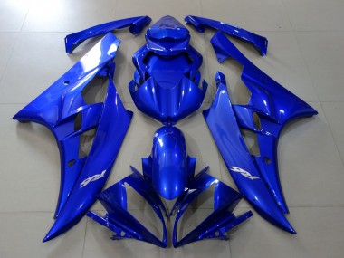 Full Gloss Blue 06-07 Yamaha R6 Fairings