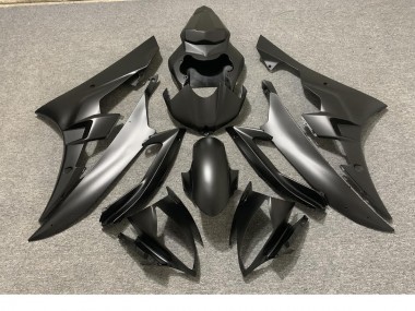 Full Matte Black 06-07 Yamaha R6 Fairings