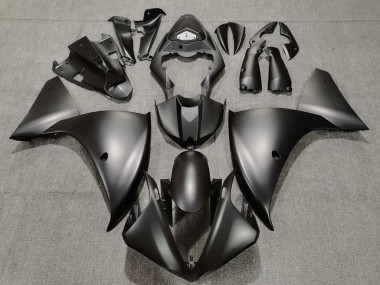 Full Matte Black 09-11 Yamaha R1 Fairings