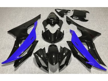 Gloss Black & Blue 08-16 Yamaha R6 Fairings