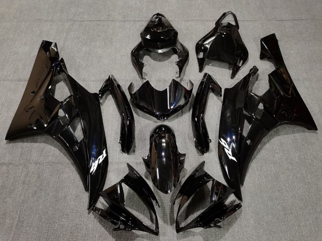 Gloss Black & Pearl Blue 06-07 Yamaha R6 Fairings