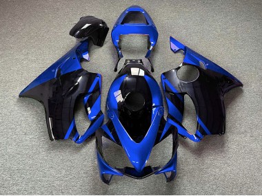 Gloss Blue and Black 01-03 Honda CBR600 F4i Fairings