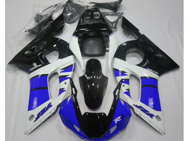 Gloss Blue and Black 98-02 Yamaha R6 Fairings