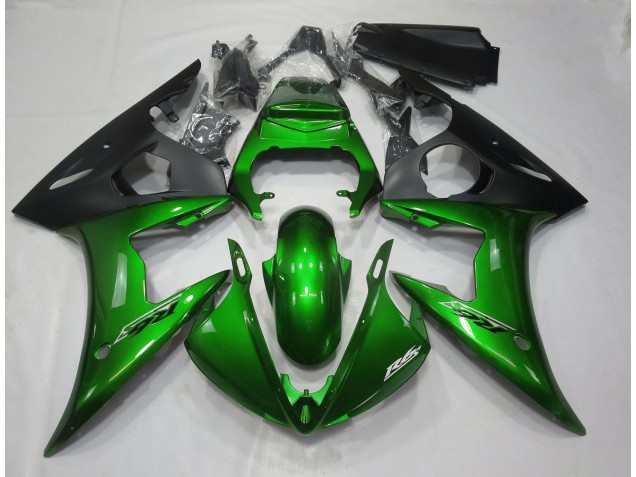 Gloss Dark Green 05 Yamaha R6 Fairings