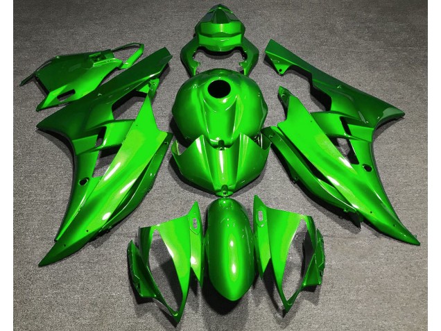 Gloss Green 06-07 Yamaha R6 Fairings