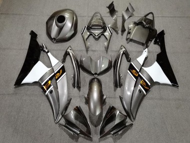 Gloss Grey & Bronze 08-16 Yamaha R6 Fairings