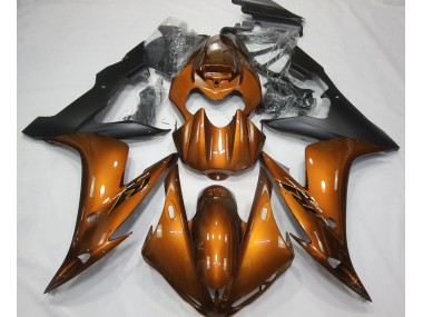 Gloss Orange & Black 04-06 Yamaha R1 Fairings