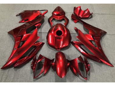 Gloss Red 06-07 Yamaha R6 Fairings