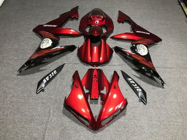 Gloss Red & Logos 04-06 Yamaha R1 Fairings