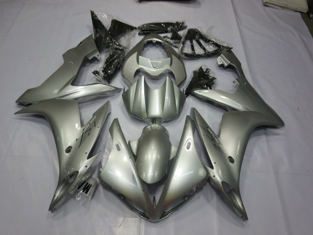 Gloss Silver 04-06 Yamaha R1 Fairings