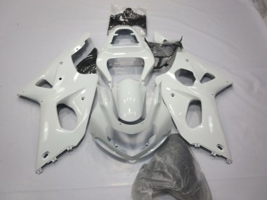 Gloss White 00-02 Suzuki GSXR 1000 Fairings