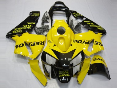 Gloss Yellow Repsol 03-04 Honda CBR600RR Fairings