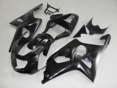 Matte Black 00-02 Suzuki GSXR 1000 Fairings