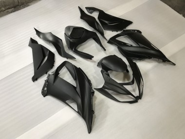 Matte Black 13-18 Kawasaki ZX6R Fairings