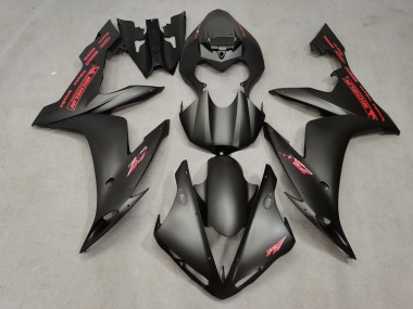 Matte and Red 04-06 Yamaha R1 Fairings