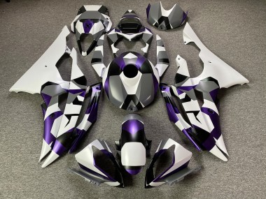 Mystic Purple Snow Camo 08-16 Yamaha R6 Fairings