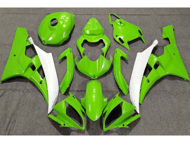 Pearl Green 06-07 Yamaha R6 Fairings