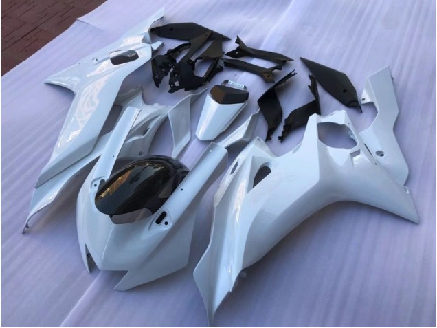 Pearl White 17-21 Yamaha R6 Fairings