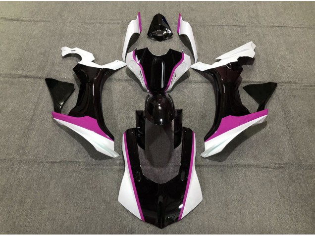 Pink Black and White 15-19 Yamaha R1 Fairings