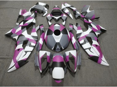 Pink Camo Plain 08-16 Yamaha R6 Fairings