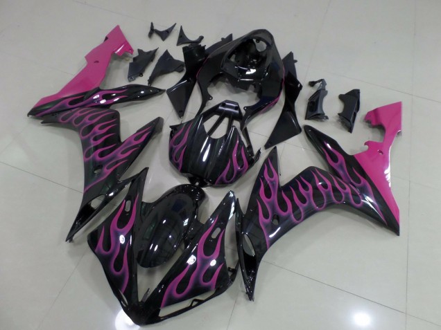 Pink Flame 04-06 Yamaha R1 Fairings