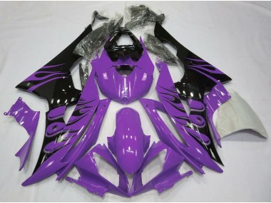 Purple Flame Style 08-16 Yamaha R6 Fairings