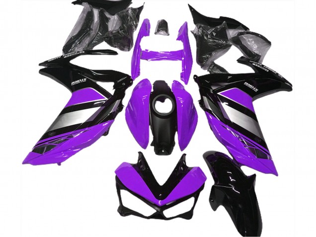 Purple Yamalube 15-18 Yamaha R3 Fairings