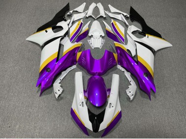 Purple and Yellow Gloss 17-21 Yamaha R6 Fairings