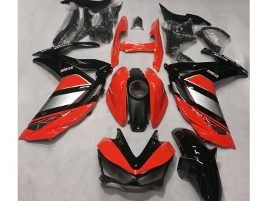 Red Yamalube 15-18 Yamaha R3 Fairings