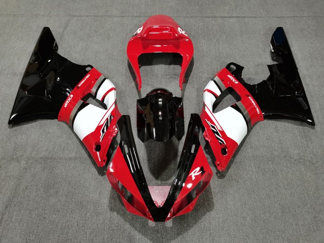 Red and Black 00-01 Yamaha R1 Fairings