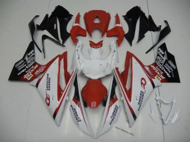 Red black Fade 13-16 Triumph Daytona 675 Fairings