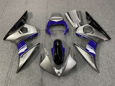 Silver and Purple style 03-04 Yamaha R6 Fairings