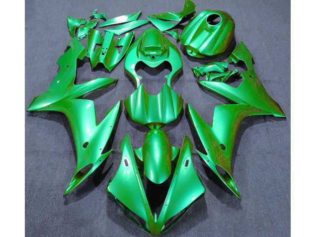 Solid Green 04-06 Yamaha R1 Fairings