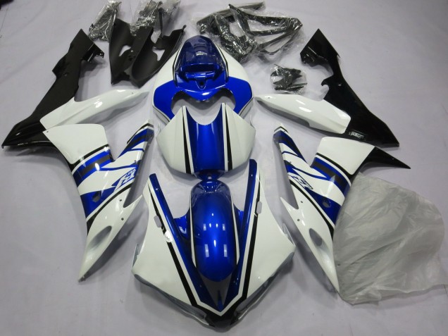 Special Blue and White 04-06 Yamaha R1 Fairings