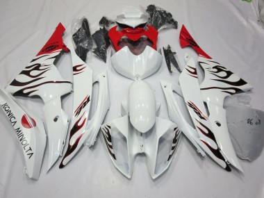 Special Flame Red 08-16 Yamaha R6 Fairings