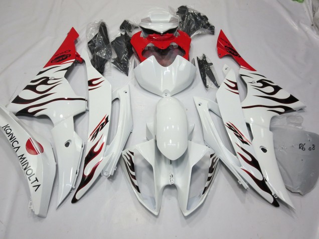 Special Flame Red 08-16 Yamaha R6 Fairings